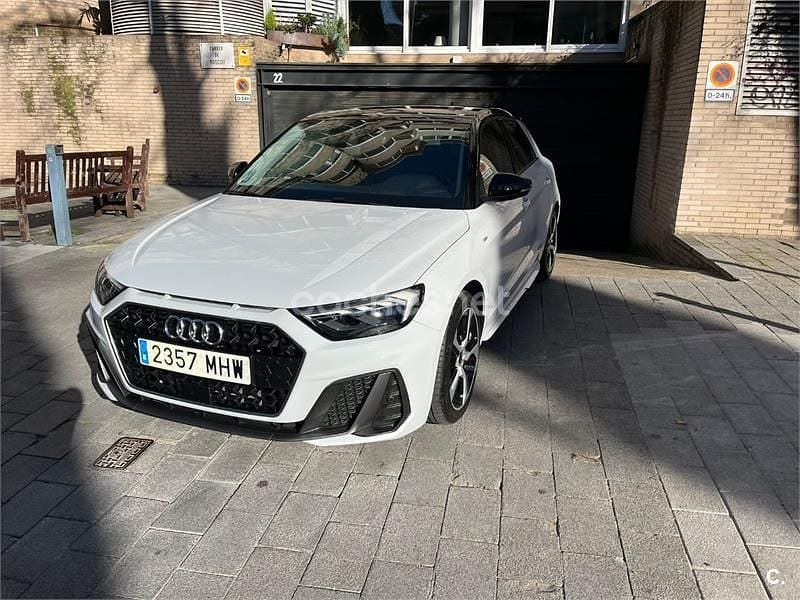 Usado Audi A1 Sportback S-Line 110 CV (80 kW) 2023 Blanco Utilitario