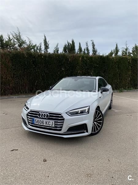 Usado Audi A5 S-Line 190 CV (139 kW) 2017 Blanco Coupe
