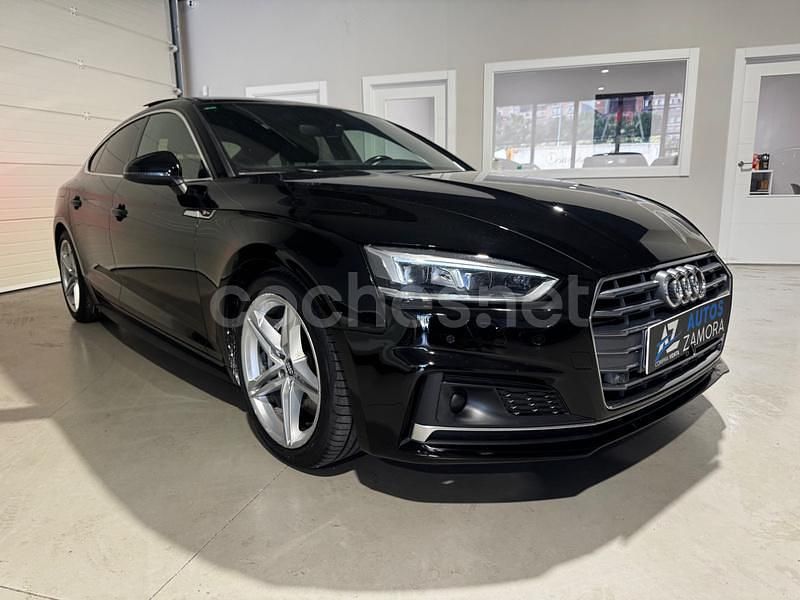 Negro Usado 2020 Audi A5 Sportback S-Line Utilitario | 25.990 € (Precio justo) - Imagen 1/4