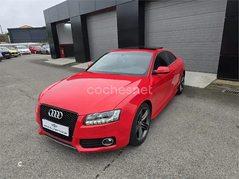 Usado Audi A5 S-Line 180 CV (132 kW) 2010 Rojo Coupe