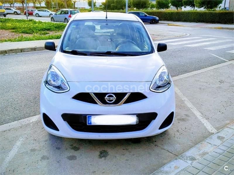 Usado Nissan Micra Acenta 80 CV (58 kW) 2016 Blanco Utilitario