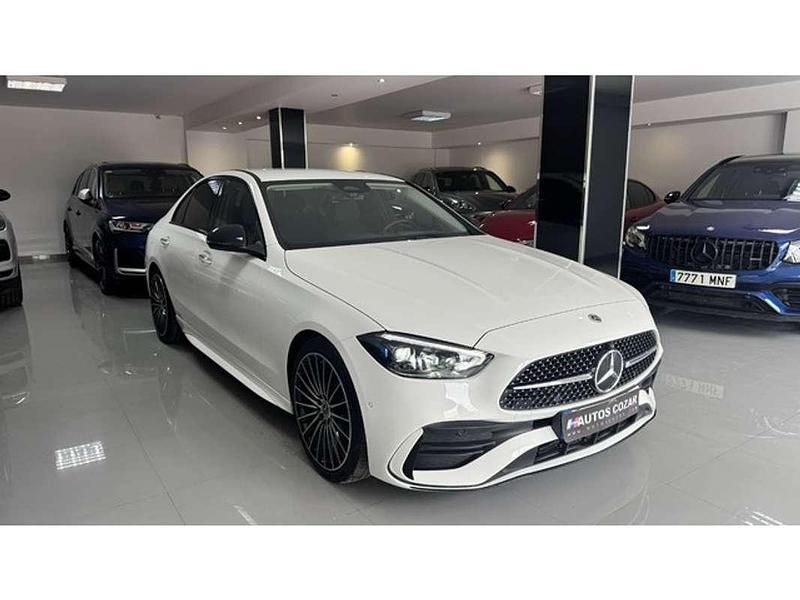 Blanco Usado 2022 Mercedes C220 Berlina | 39.900 € (Precio justo) - Imagen 1/4