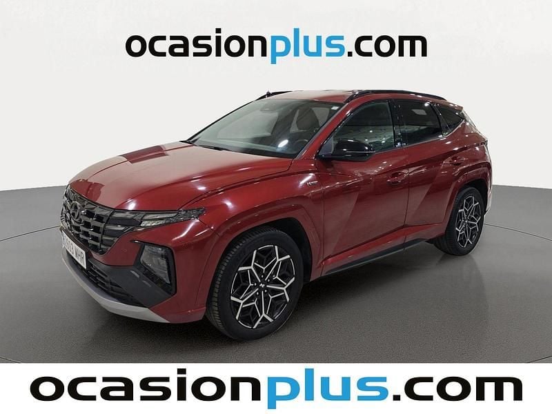 Usado Hyundai Tucson N Line 150 CV (110 kW) 2023 Rojo SUV
