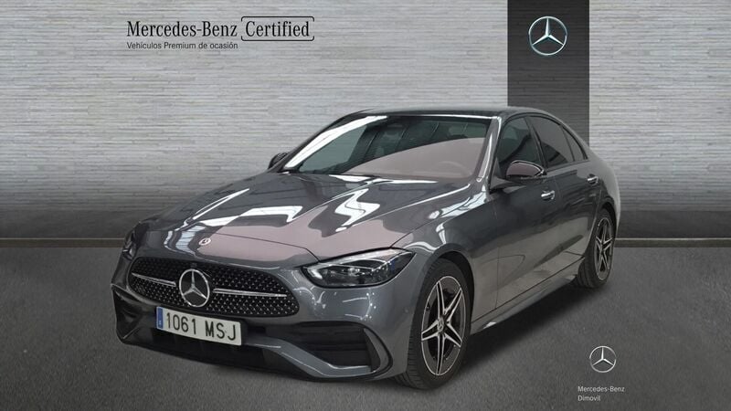 Gris selenita Usado 2024 Mercedes C220 Berlina | 48.900 € (Un poco caro) - Imagen 1/4