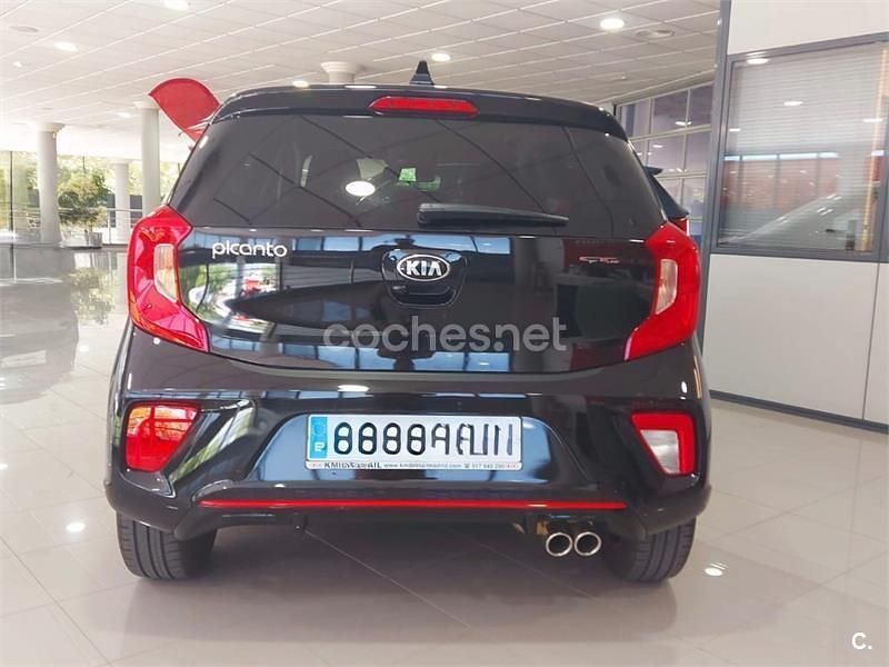 Usado Kia Picanto GT-Line 84 CV (61 kW) 2018 Negro Utilitario