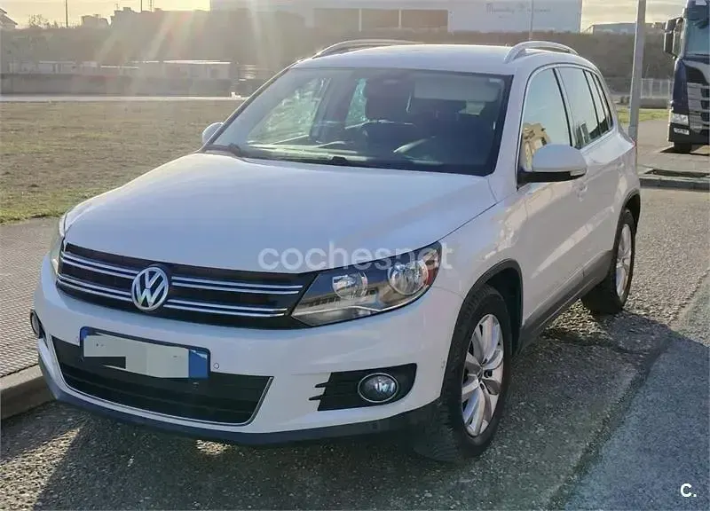 Usado VW Tiguan 110 CV (80 kW) 2014 Blanco SUV