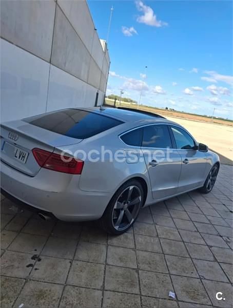 Usado Audi A5 Sportback 204 CV (150 kW) 2012 Gris / plata Utilitario
