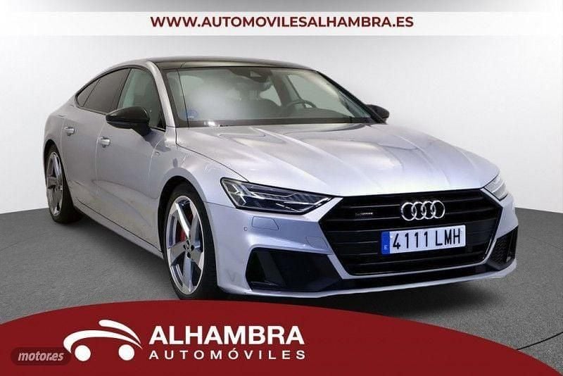 Usado Audi A7 Sportback 367 CV (269 kW) 2021 Plateado Utilitario