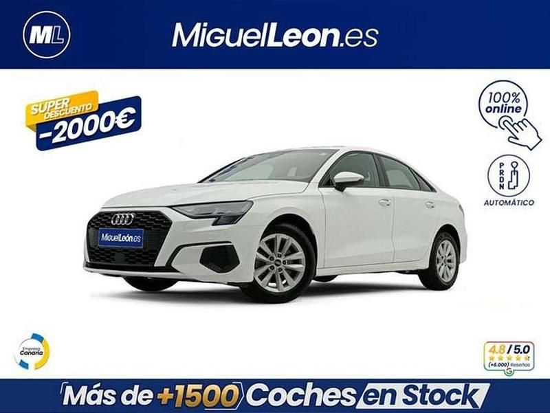 Usado Audi A3 Performance 111 CV (81 kW) 2021 Blanco Berlina