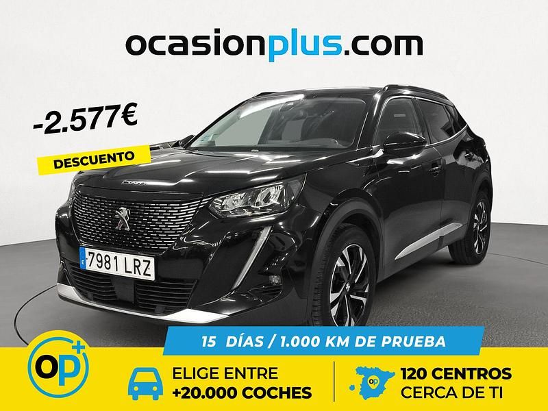 Usado Peugeot 2008 Allure 130 CV (95 kW) 2021 Negro SUV