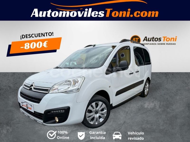 Blanco Usado 2018 Citroën Berlingo PureTech Monovolumen | 10.600 € (Precio justo) - Imagen 1/4