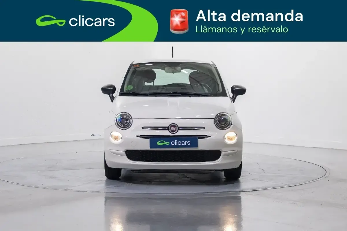 Usado Fiat 500 Pop 69 CV (50 kW) 2016 Blanco Utilitario