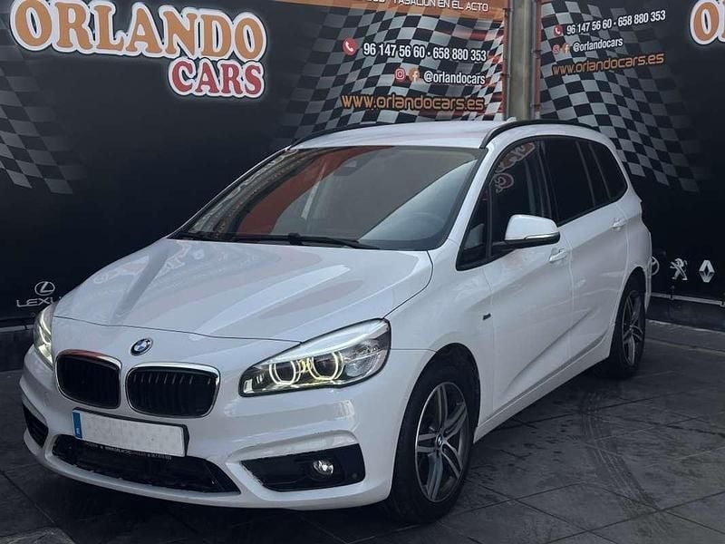 Blanco Usado 2017 BMW 218 Gran Tourer Sport Line Monovolumen | 14.600 € (Precio justo) - Imagen 1/4