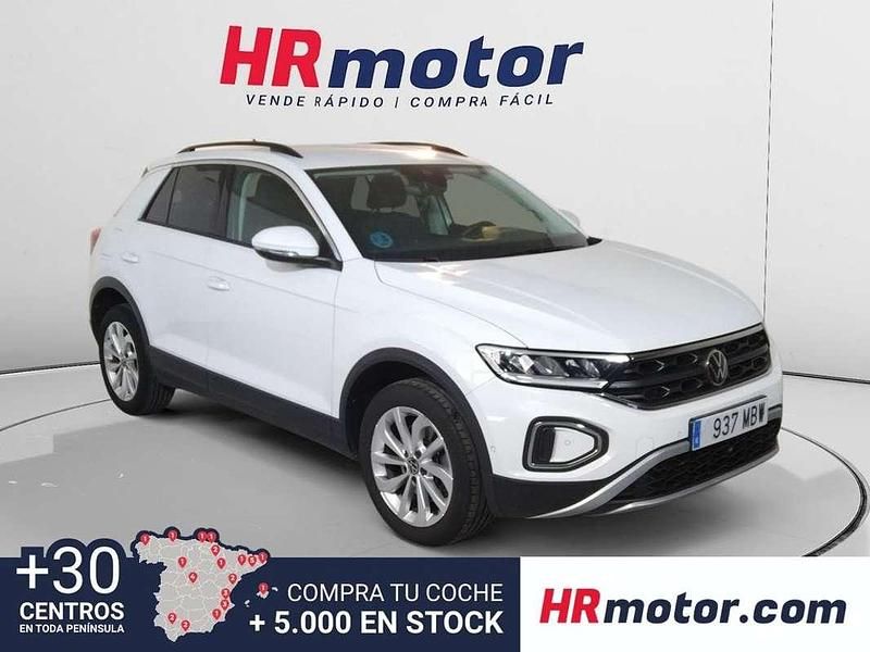 Blanco Usado 2022 VW T-Roc Life SUV | 20.640 € (Precio justo) - Imagen 1/4