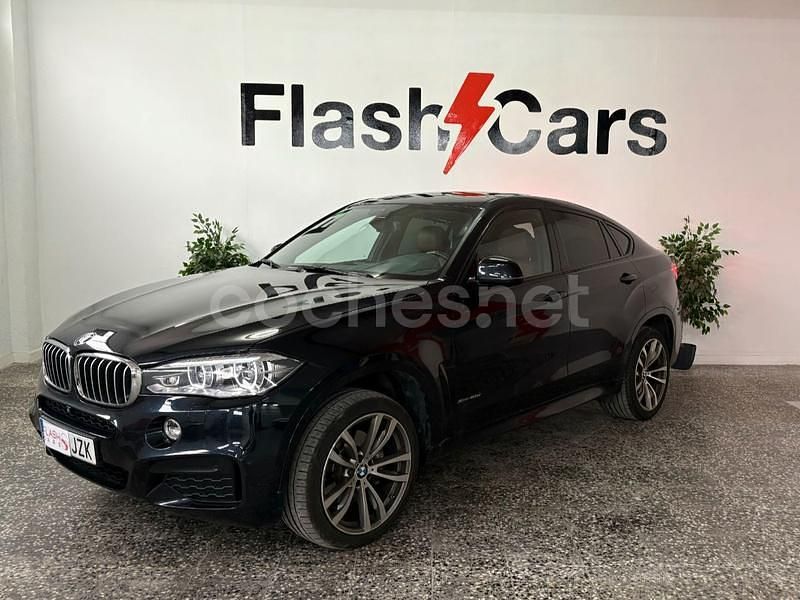 Azul Usado 2017 BMW X6 SUV | 34.990 € (Un poco caro) - Imagen 1/4