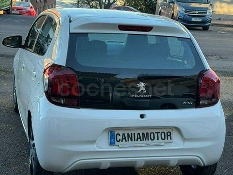 Usado Peugeot 108 82 CV (60 kW) 2018 Blanco Berlina