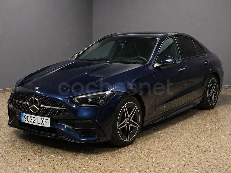 Usado Mercedes C200 204 CV (150 kW) 2022 Azul Berlina