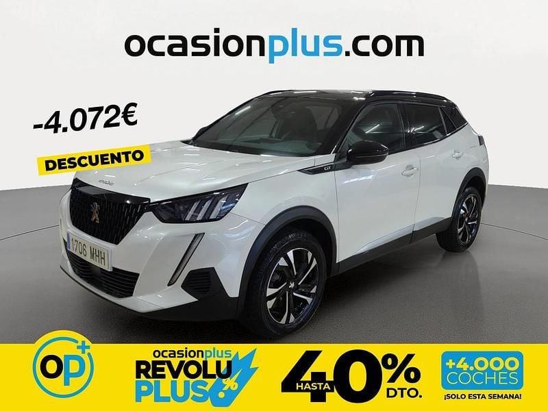 Usado Peugeot 2008 GT 130 CV (95 kW) 2023 Blanco SUV