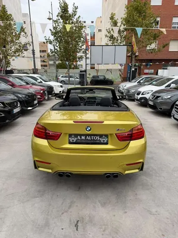 Usado BMW M4 431 CV (317 kW) 2015 Amarillo Coupe