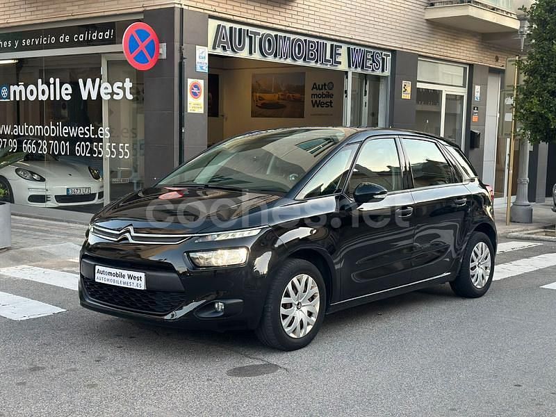 Usado Citroën C4 Picasso Live 99 CV (72 kW) 2015 Negro Monovolumen