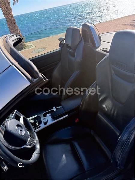 Usado Mercedes SLK200 184 CV (135 kW) 2012 Gris / plata Descapotable