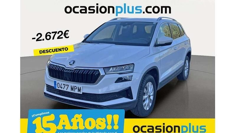 Blanco Usado 2024 Skoda Karoq Selection SUV | 26.728 € (Precio justo) - Imagen 1/4