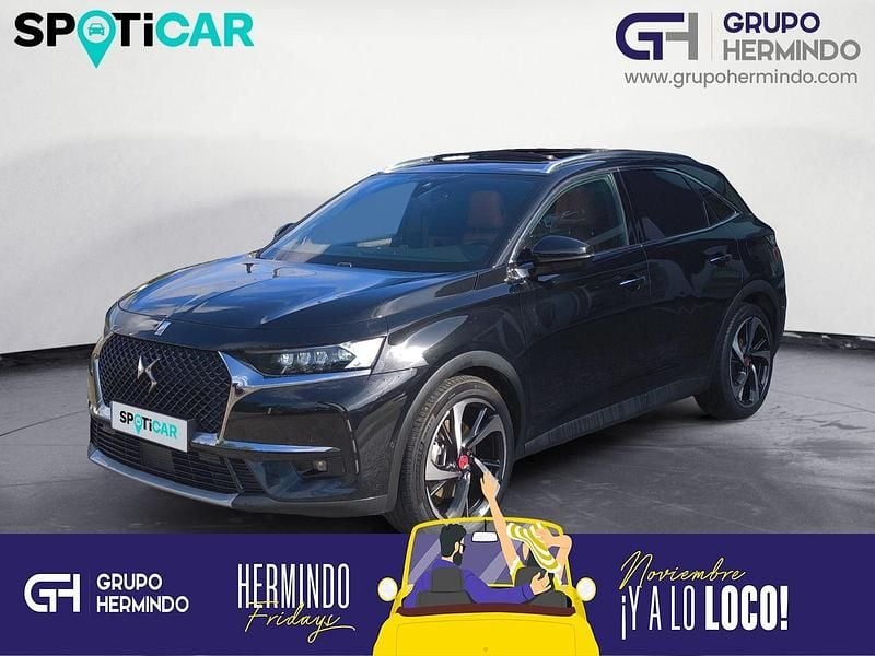 Negro Usado 2021 DS Automobiles DS7 Crossback Rivoli SUV | 21.500 € (Super precio) - Imagen 1/4