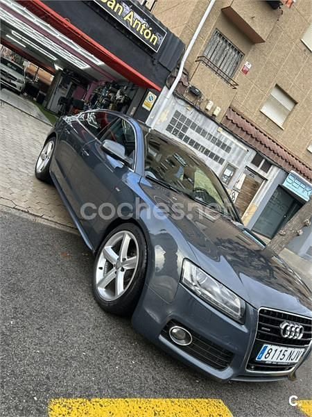 Usado Audi A5 Sportback 240 CV (176 kW) 2009 Gris / plata Utilitario
