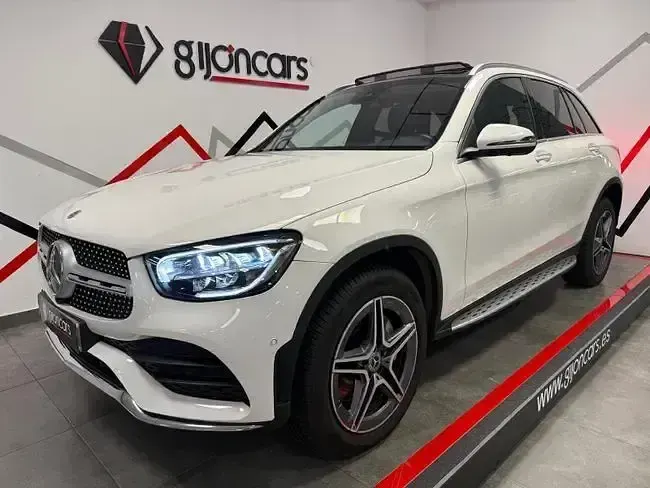 Usado Mercedes GLC300e 313 CV (230 kW) 2022 Blanco SUV