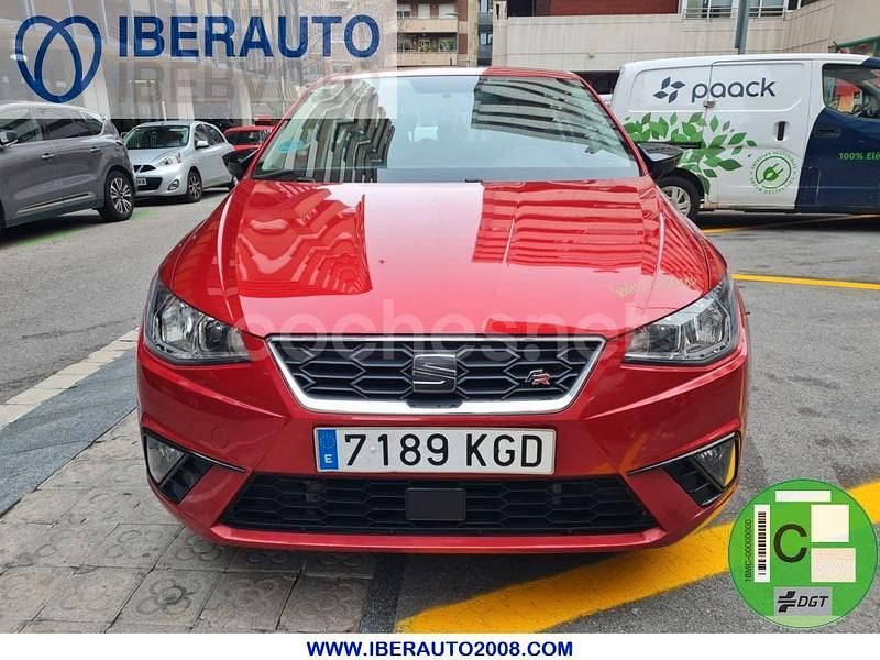 Usado Seat Ibiza FR 116 CV (85 kW) 2017 Granate Berlina