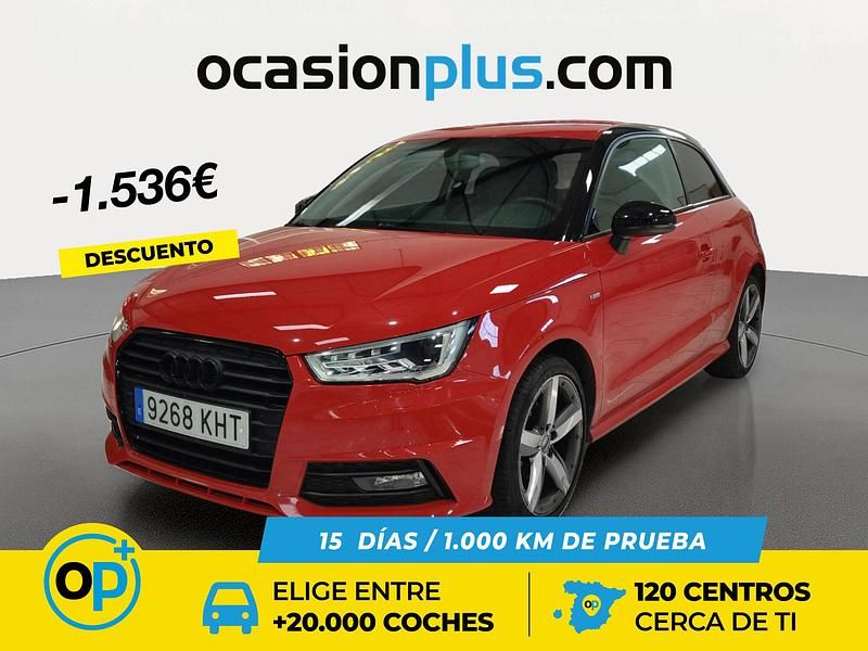 Rojo Usado 2018 Audi A1 S-Line Utilitario | 16.900 € (Un poco caro) - Imagen 1/4