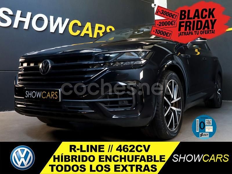 Negro Usado 2022 VW Touareg R SUV | 54.900 € (Precio justo) - Imagen 1/4