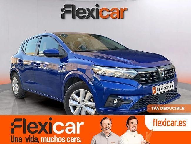 Azul Usado 2022 Dacia Sandero Essentiel Utilitario | 13.990 € (Precio justo) - Imagen 1/4