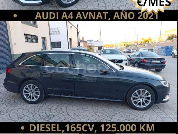 Azul Usado 2021 Audi A4 Advanced Plus Familiar | 25.500 € (Precio justo) - Imagen 1/4