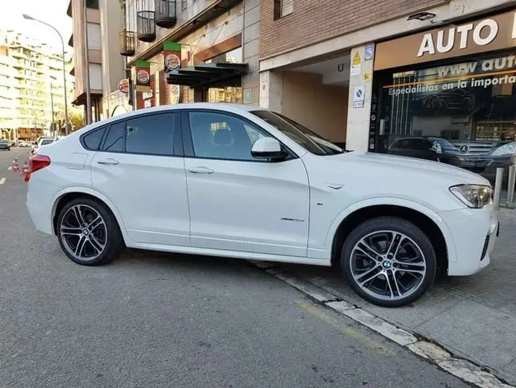 Usado BMW X4 Sport Line 190 CV (139 kW) 2017 Blanco SUV