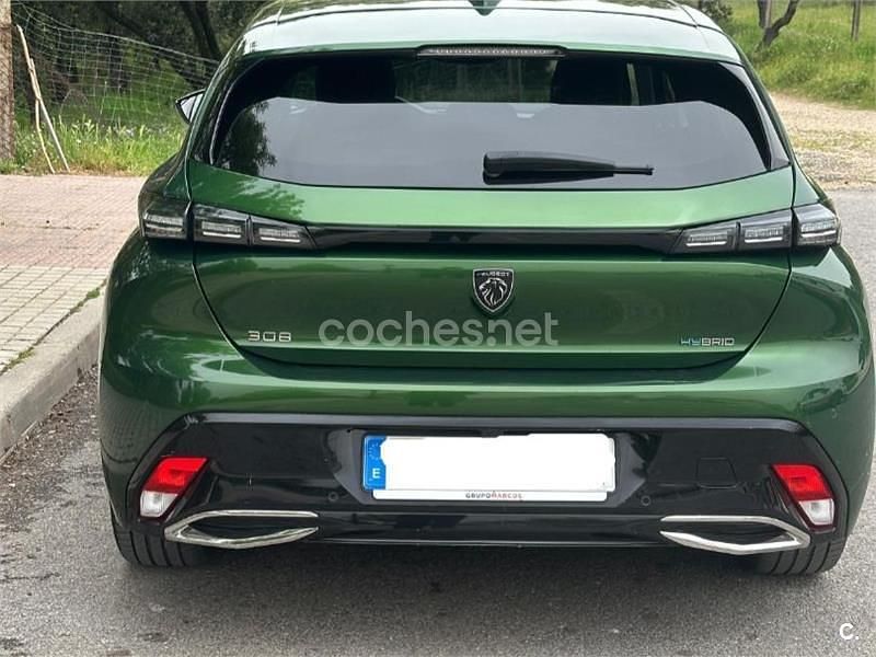 Usado Peugeot 308 Allure 180 CV (132 kW) 2022 Verde Berlina
