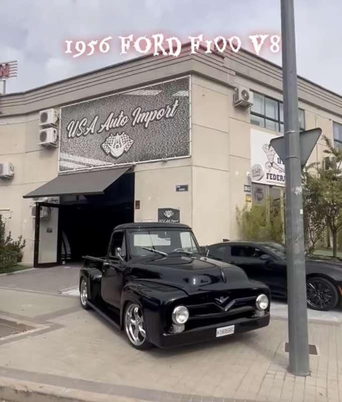 Usado Ford F100 1955 Negro Pickup/Camioneta