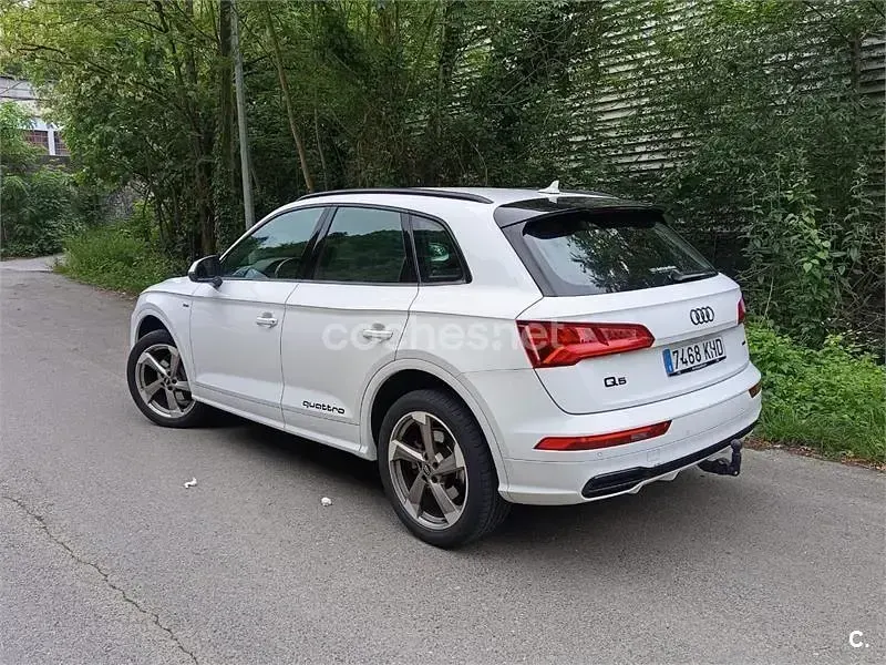 Usado Audi Q5 S-Line 190 CV (139 kW) 2018 Blanco SUV