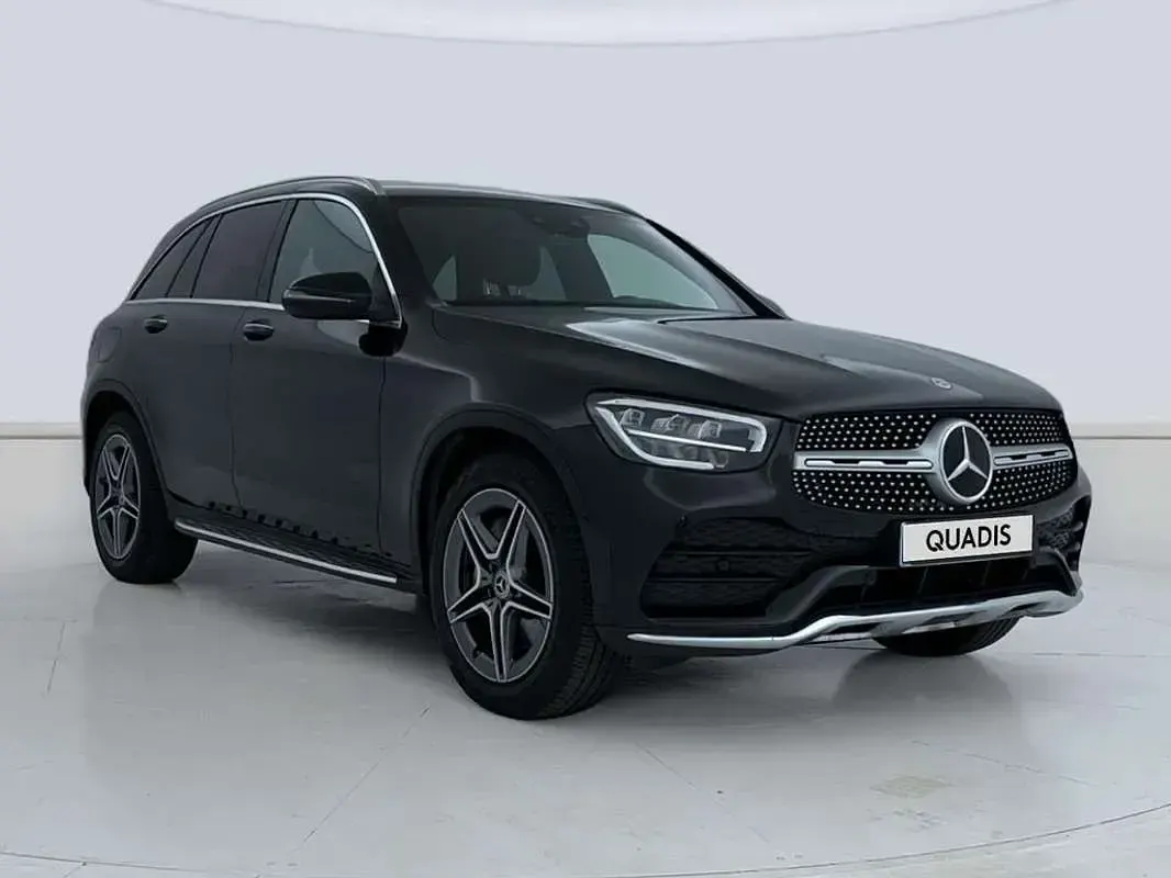 Usado Mercedes GLC220 194 CV (142 kW) 2022 Negro SUV
