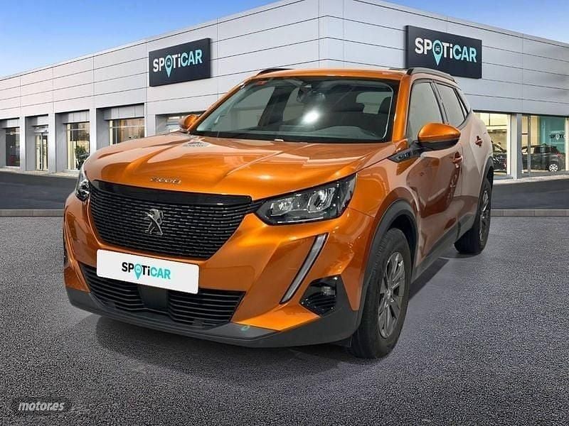 Usado Peugeot 2008 Style 110 CV (80 kW) 2021 Naranja SUV
