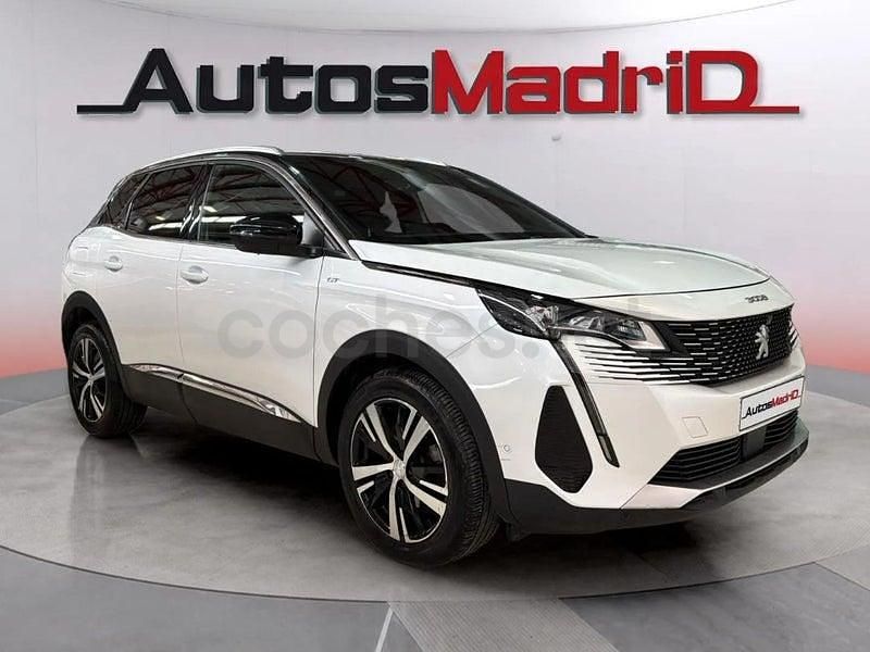 Usado Peugeot 3008 GT 130 CV (95 kW) 2021 Blanco SUV