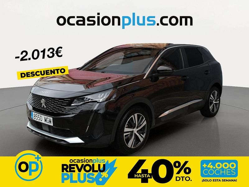 Usado Peugeot 3008 Allure 130 CV (95 kW) 2023 Negro SUV