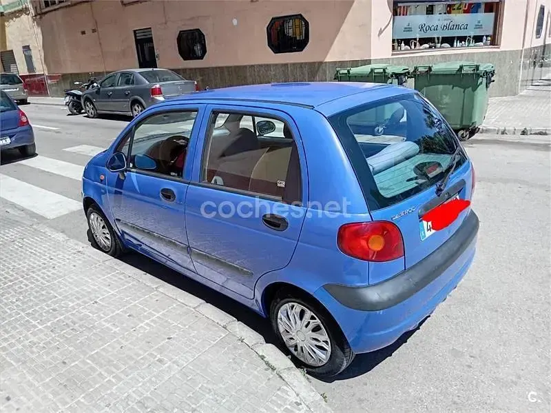 Usado Chevrolet Matiz SE 51 CV (37 kW) 2003 Azul Utilitario