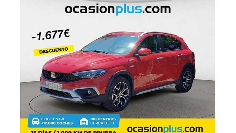 Rojo Usado 2022 Fiat Tipo Cross Utilitario | 16.773 € (Precio justo) - Imagen 1/4