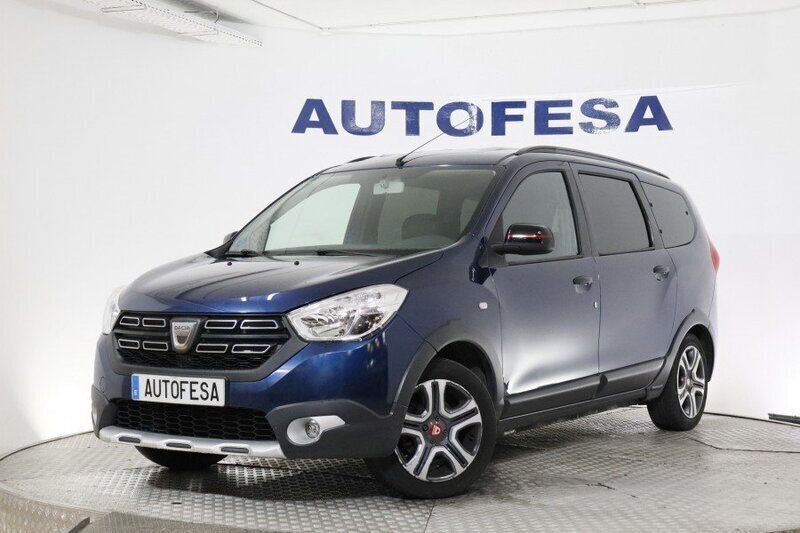 Azul Usado 2019 Dacia Lodgy Stepway Monovolumen | 12.850 € (Buen precio) - Imagen 1/4