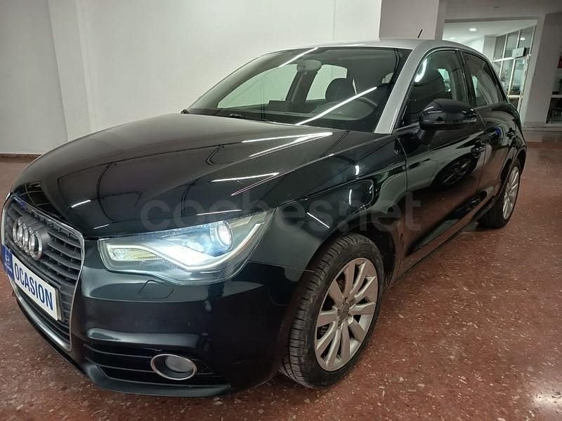 Usado Audi A1 Sportback Attraction 95 CV (69 kW) 2015 Negro Utilitario