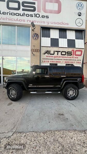 Usado Hummer H3 245 CV (180 kW) 2008 Negro SUV