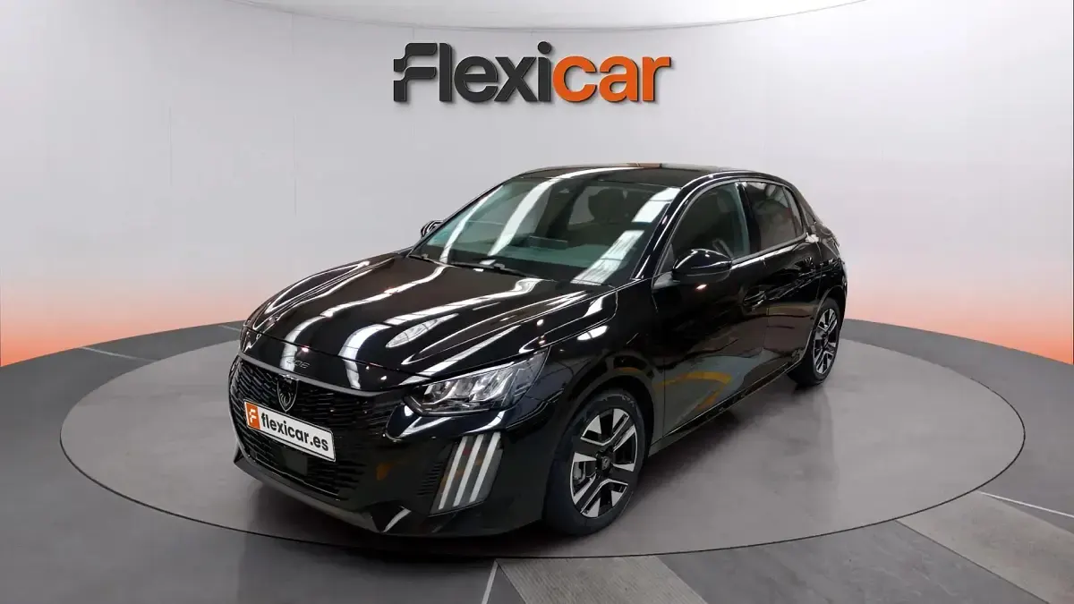Usado Peugeot 208 Allure 101 CV (74 kW) 2025 Negro Utilitario