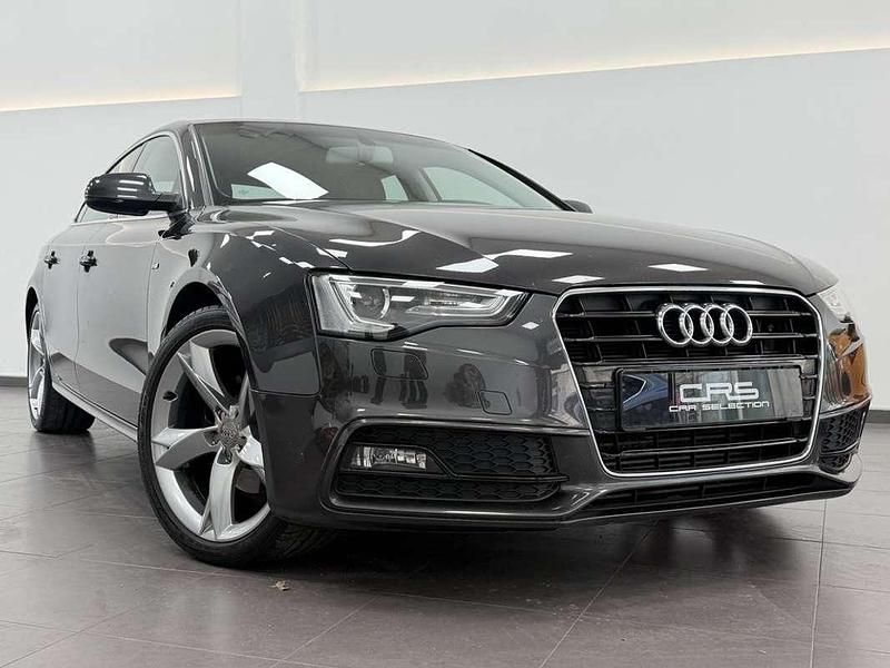 Usado Audi A5 Sportback S-Line 170 CV (125 kW) 2014 Gris Utilitario