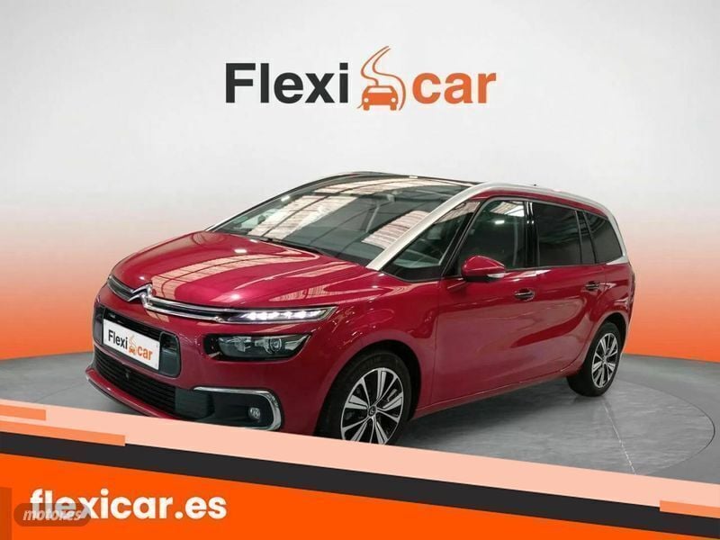 Usado Citroën Grand C4 Picasso PureTech 130 CV (95 kW) 2017 Granate Monovolumen